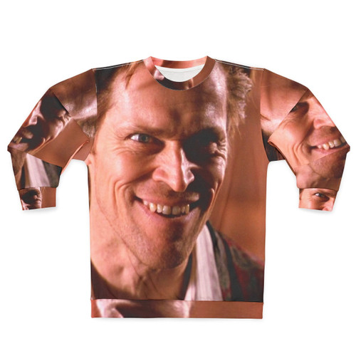 Willem Is Happy' Sweatshirt featuring iconic actor Willem Dafoe