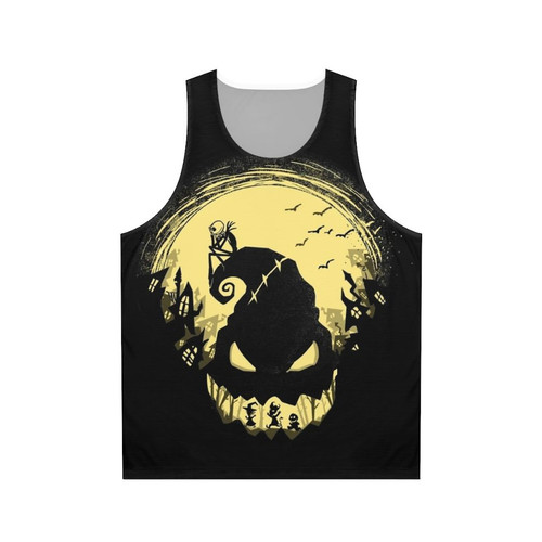 Jack Skellington Halloween tank top with Oogie Boogie from The Nightmare Before Christmas
