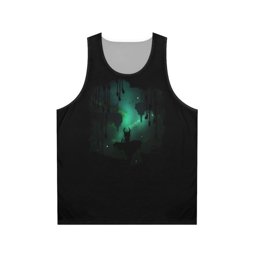 Unisex tank top with nature-inspired fantasy design
