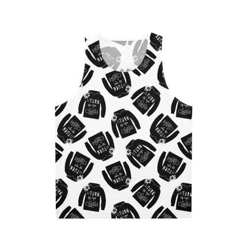 David Rose Unisex Tank Top with "Warmest Regards" Quote
