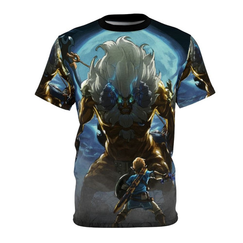 Botw Lynel Inspired All-Over Print T-Shirt for Gaming Fans
