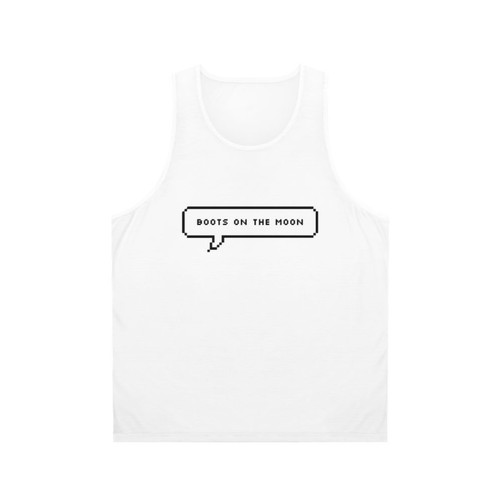 Unisex 'Boots On The Moon' Space Force Inspired Tank Top