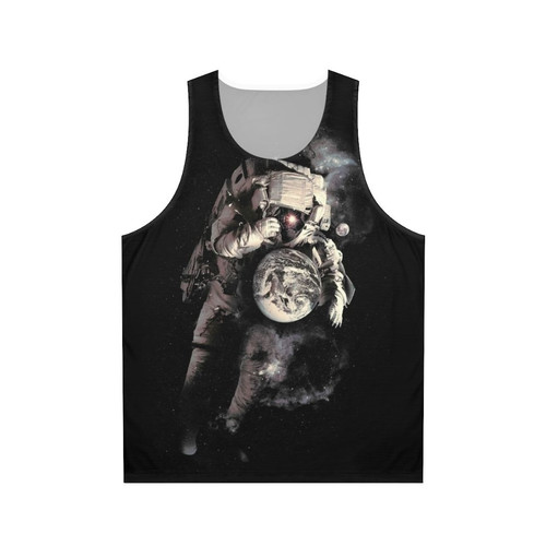 Unisex tank top with galaxy design