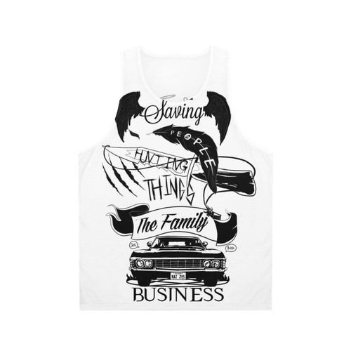 Supernatural Winchester Brothers The Family Business Unisex Tank Top