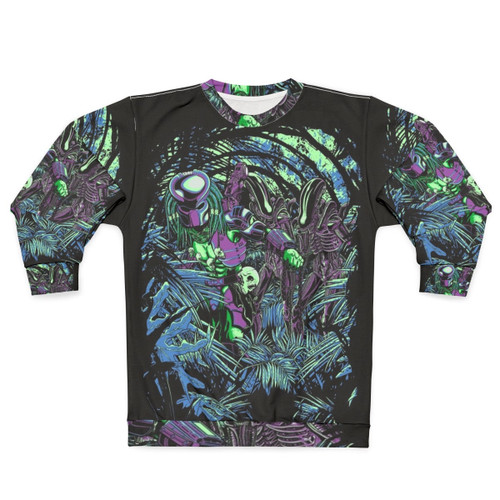 Neon Jungle Alien vs Predator Sweatshirt