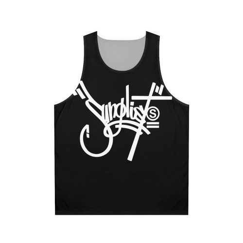 Concrete Jungle Unisex White Tank Top