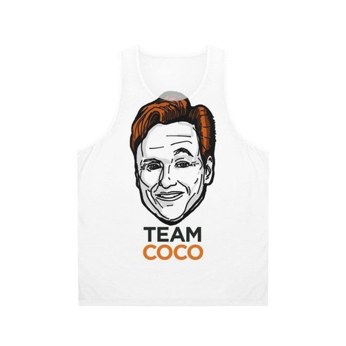 Team Coco Conan O'Brien Comedy Unisex Tank Top