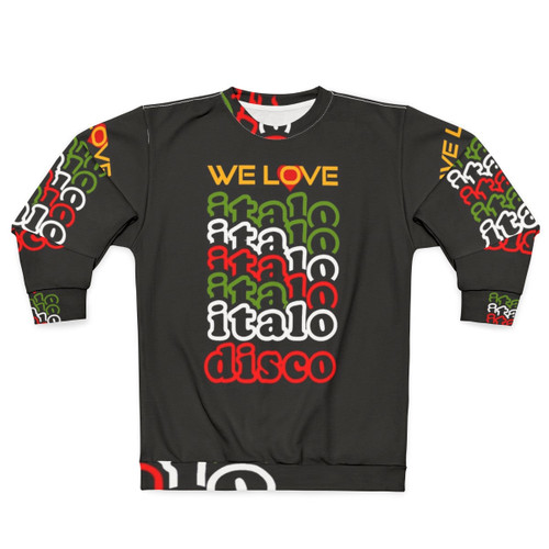 Retro Italo Disco Sweatshirt