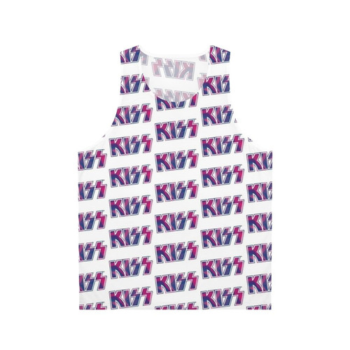 Tie Dye Kiss The Band Unisex Tank Top