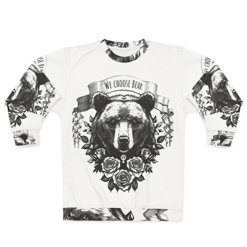 Feminist 4B bear sweatshirt