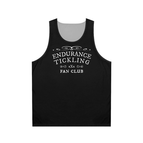 Competitive endurance tickling unisex tank top