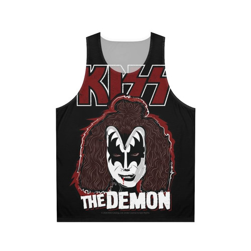 Kiss rock band unisex tank top