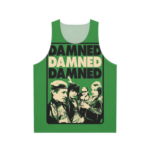 Punk rock The Damned unisex tank top
