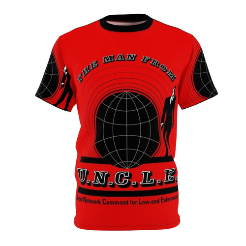 Vintage spy thriller t-shirt inspired by The Man From U.N.C.L.E. television series