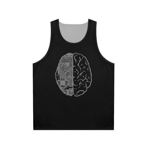 Unisex Coding Brain Tank Top