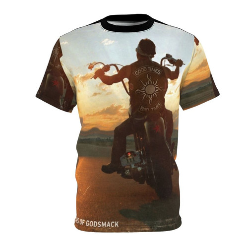 Godsmack band inspired 'Good Times Bad Times' t-shirt design
