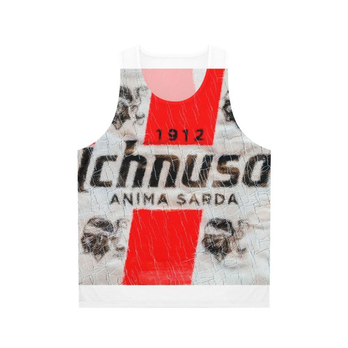Vintage Ichnusa Beer Unisex Tank Top