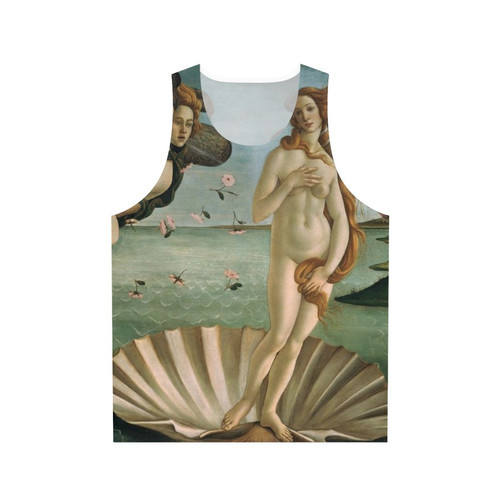 Unisex tank top featuring The Birth of Venus by Sandro Botticelli