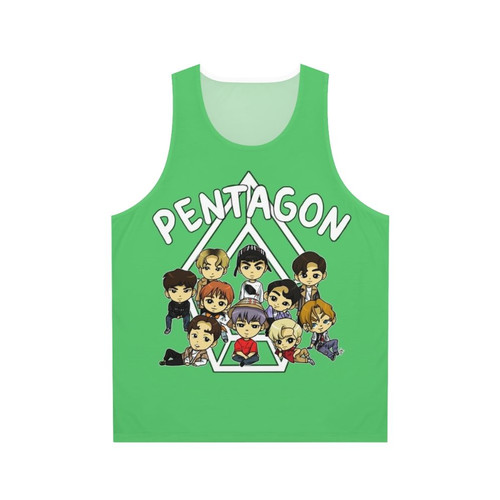Pentagon Shine Chibis Kpop Tank Top