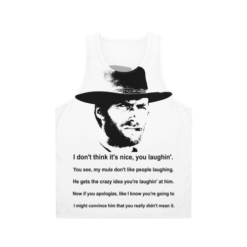 Clint Eastwood Spaghetti Western Quote Unisex Tank Top