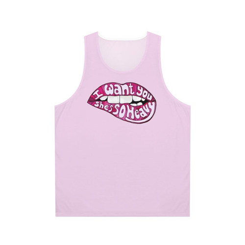 Unisex "I Want You She's So Heavy" Beatles Inspired Tank Top