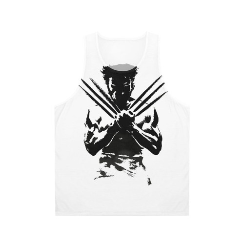 Unisex fantasy claws tank top with a fierce predator design