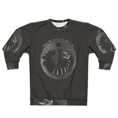 Watership Down inspired Black Rabbit Sweatshirt