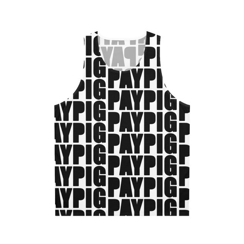 Paypig unisex tank top