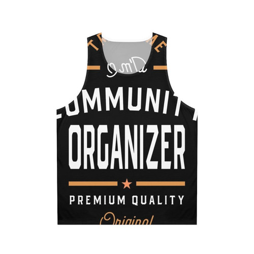 Community Organizer Unisex Tank Top