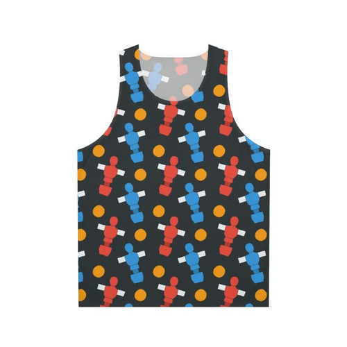Foosball table football players unisex tank top