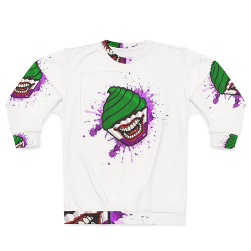 Villain Cupcake Sweatshirt with Cute and Funny Design