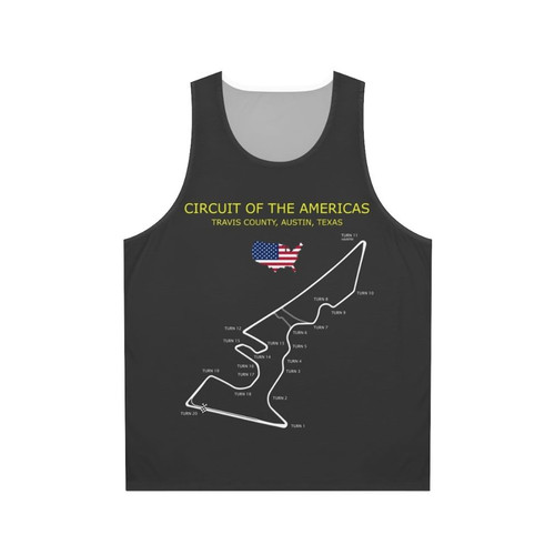Circuit of the Americas Unisex Tank Top