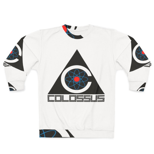 The Age of Colossus: The New Human Overlord Futuristic Sweatshirt