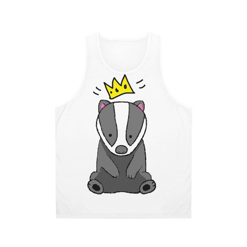 Unisex Chunt King of the Badger Tank Top
