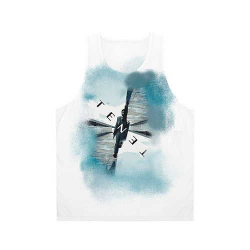 Tenet Unisex Tank Top with minimalist design