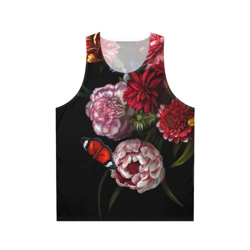Paradise Corrupt Unisex Glitch Floral Tank Top