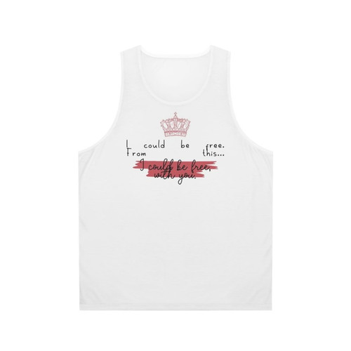 Young Royals Unisex Tank Top with Minimal Line Art Design