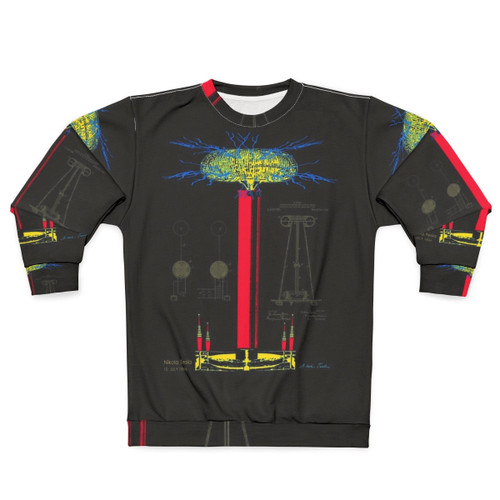 Nikola Tesla Inspired Tesla Coil Sweatshirt