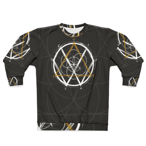 Tesla Code 369 Sweatshirt featuring sacred geometry design