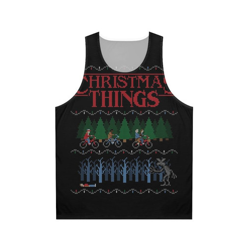 Unisex Christmas Things Tank Top