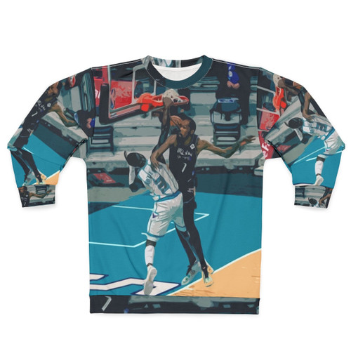 Terry Rozier dunking over Kevin Durant