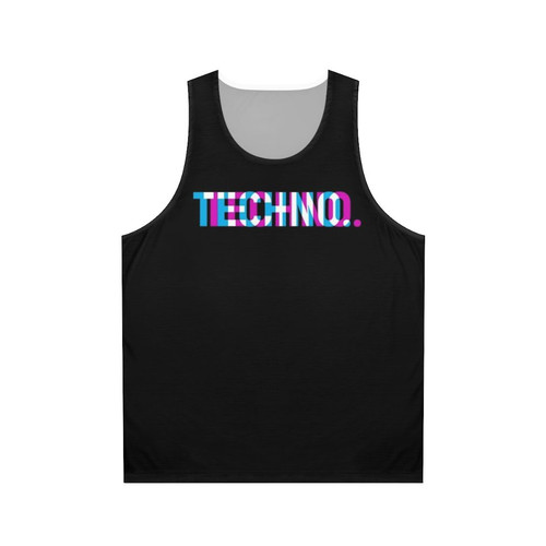Techno Unisex Tank Top