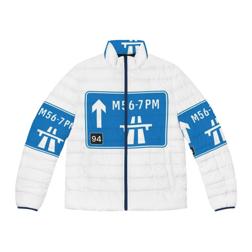 The Fall Mark E Smith Puffer Jacket - Iconic British Punk Outerwear