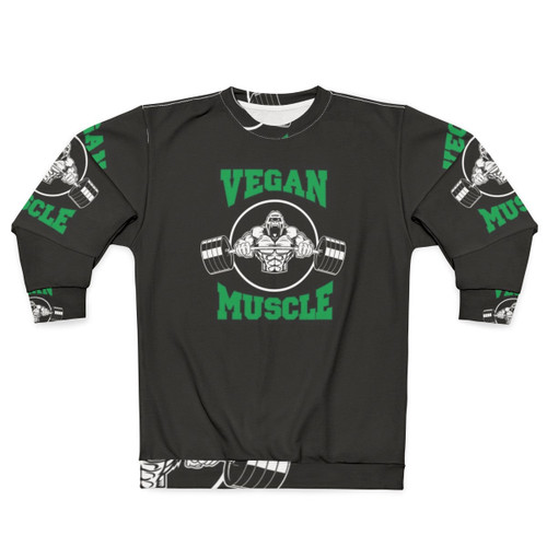 Vegan sweatshirt with plant-based lifestyle design