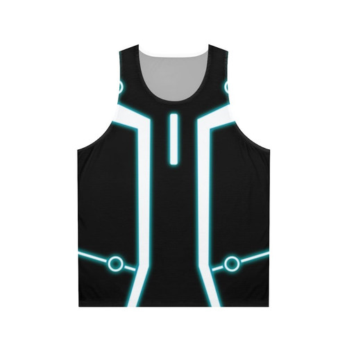 Unisex "I Am Not A Program" sci-fi graphic tank top