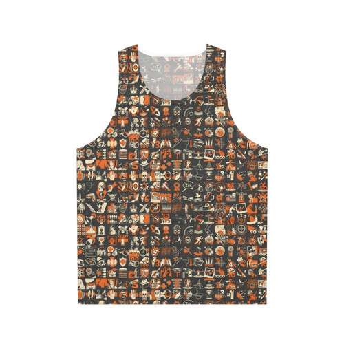 Team Fortress 2 Achievement Pattern Unisex Tank Top