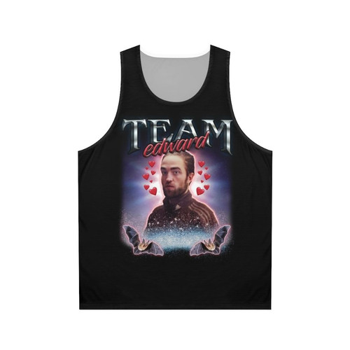 Twilight Edward Cursed Fan Collage Unisex Tank Top