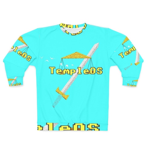 Temple OS Sweatshirt featuring the meme-worthy operating system