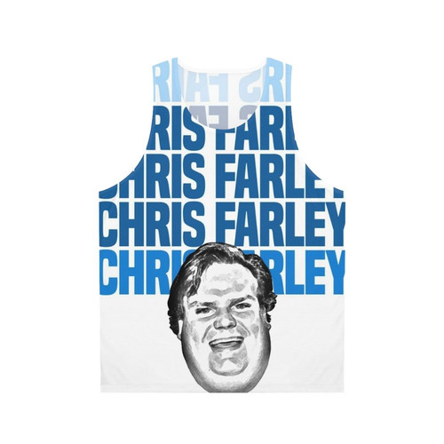 Chris Farley 90s Nostalgia Graphic Unisex Tank Top