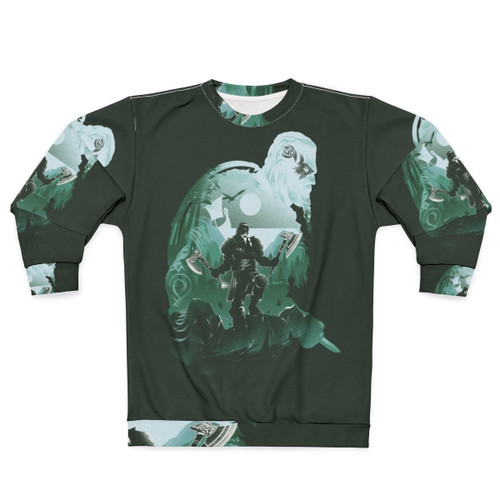 Valhalla Adventure V2 Sweatshirt with Assassin's Creed Valhalla and Norse Mythology Designs